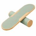 Grünes Bambus Balance Board für Gleichgewichtstraining