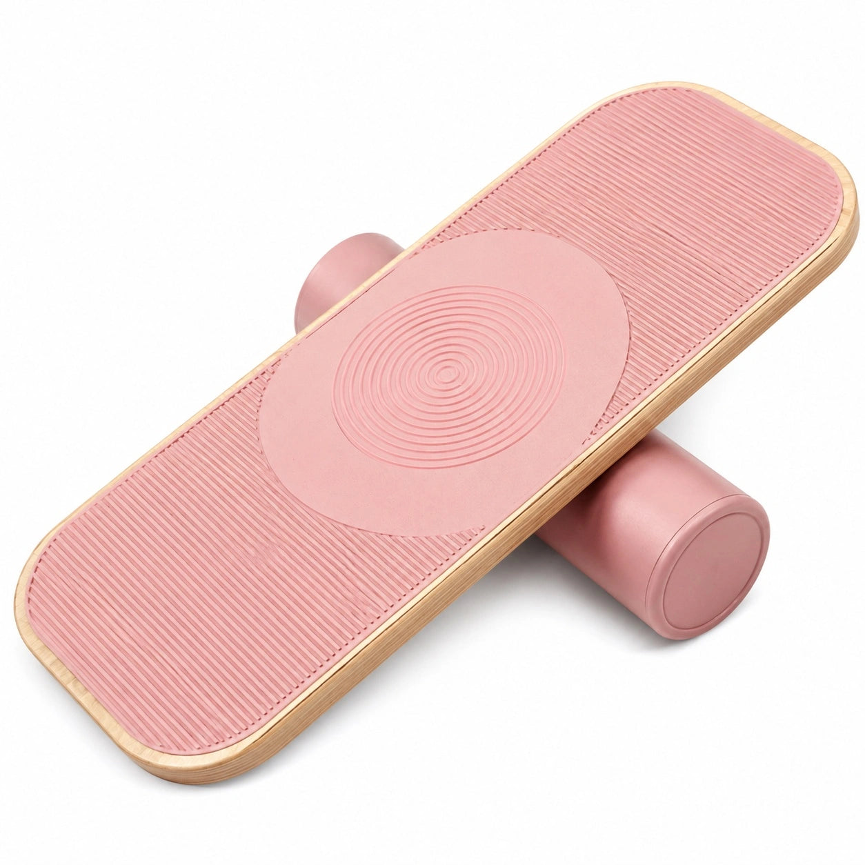 Rosa Balance Board Holz Anti-Rutsch für Gleichgewichtstraining