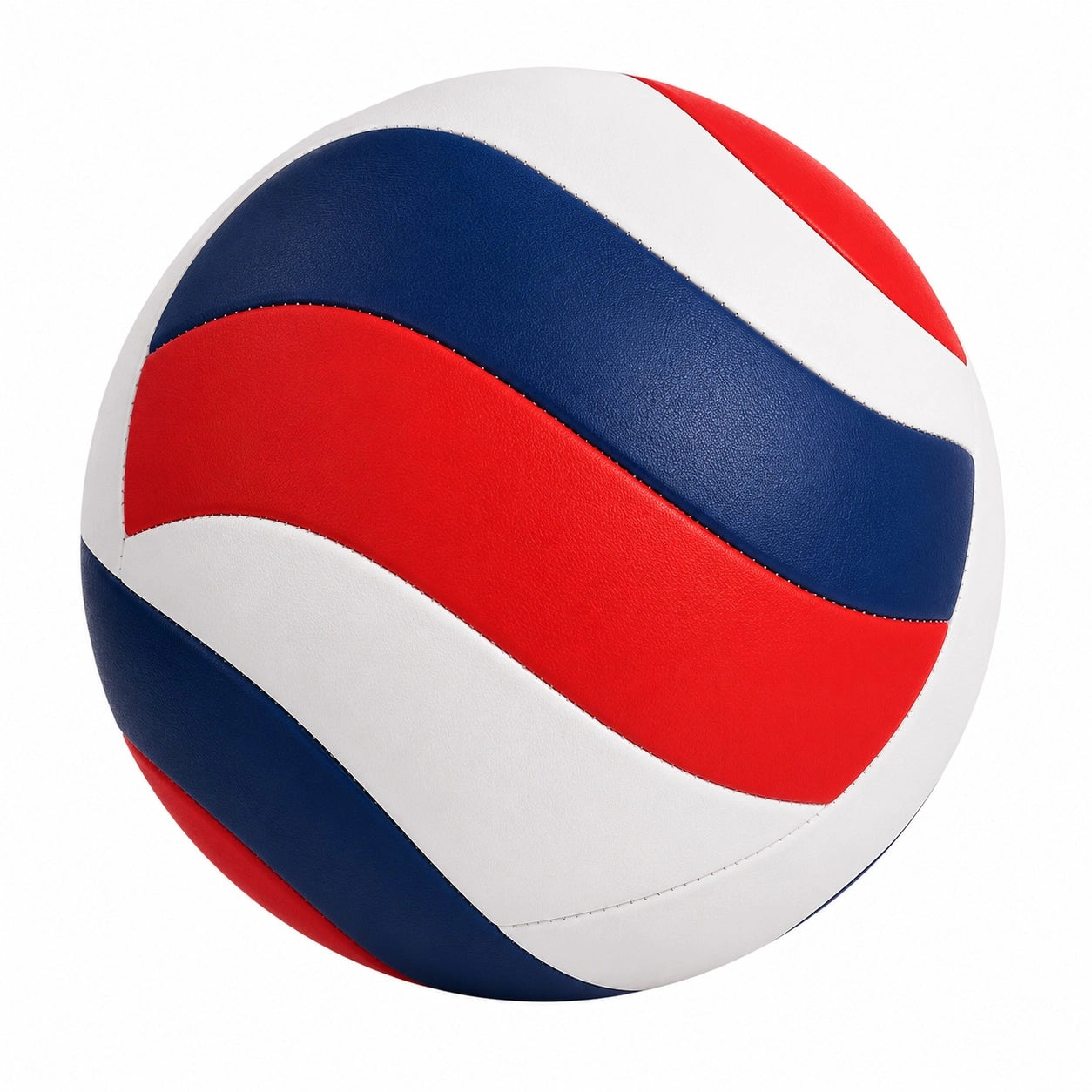 Volleyball für drinnen und draußen in Rot, Blau und Weiß
