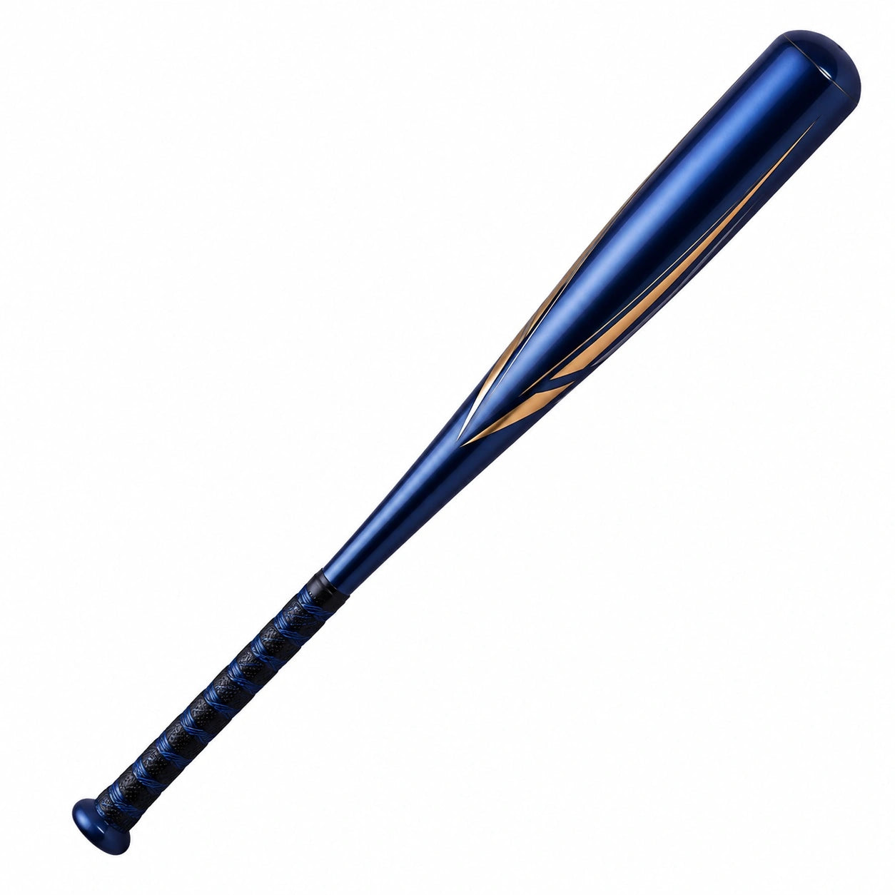 Baseballschläger aus Aluminium, Blau, 85 cm