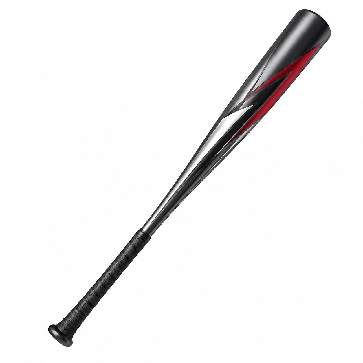 Baseballschläger 85 cm, Schwarz/Rot