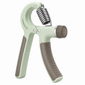Einstellbarer Handtrainer für Fingerkrafttraining in Grün/Braun