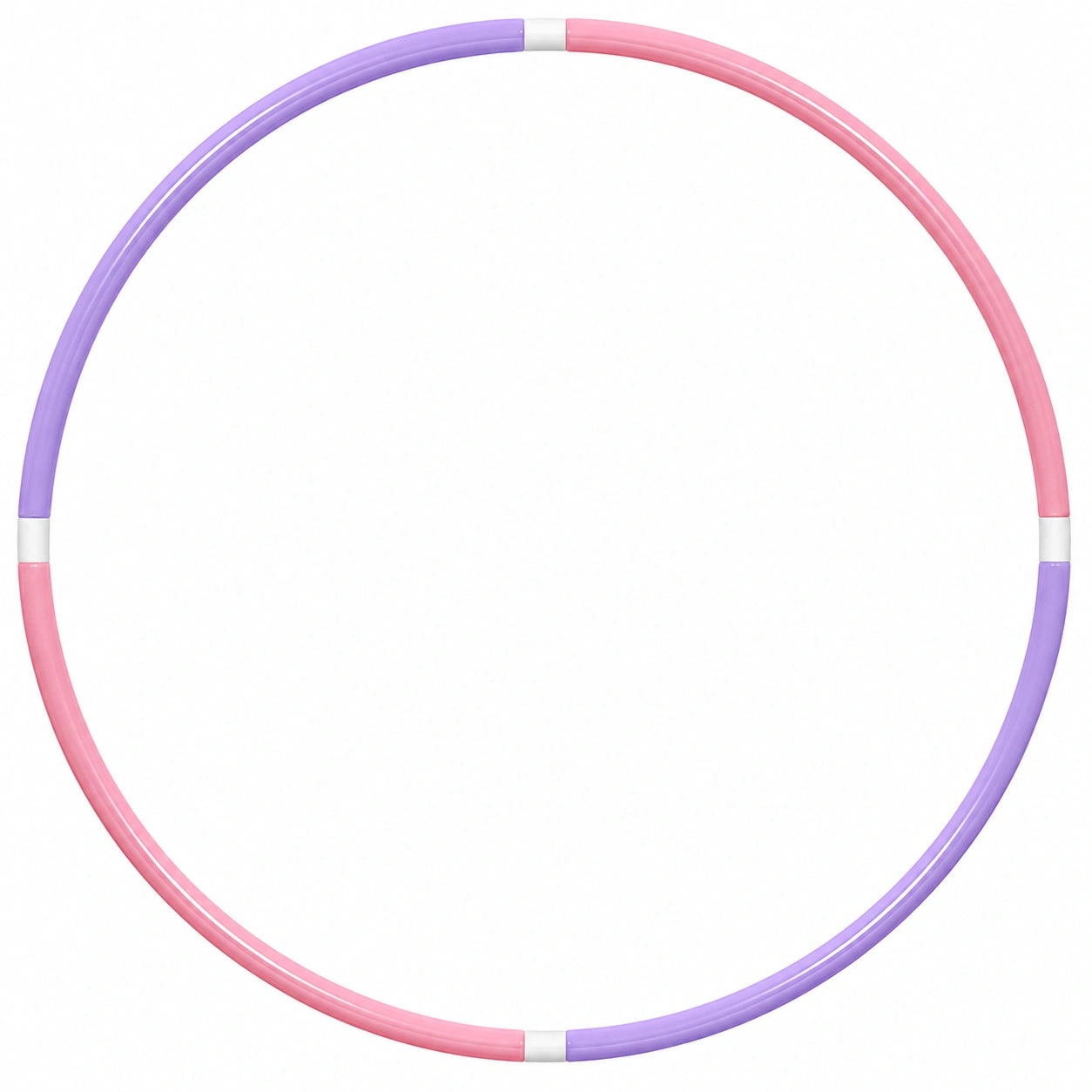Hula-Hoop Reifen Fitness 95 cm Lila/Rosa