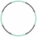 Hula-Hoop Reifen für Fitness, 100cm, Grau/Grün