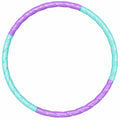 Hula-Hoop Reifen 98 cm Lila/Türkis für Fitness und Aerobic