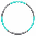 Hula-Hoop Reifen mit Massagefunktion 95cm Türkis/Grau