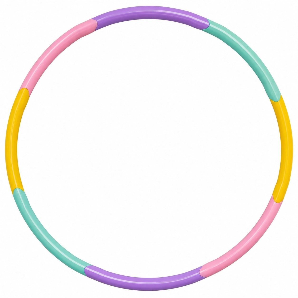 Hula Hoop Reifen Erwachsene Abnehmbar Bunt Ø 100 cm