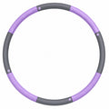 Hula Hoop abnehmbar mit Schaumstoff Lila/Grau 100 cm