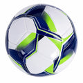 Fußball Trainingsball Größe 5 Weiß/Blau/Neongrün