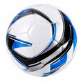 Fußball Trainingsball Weiß/Blau/Schwarz 68 cm