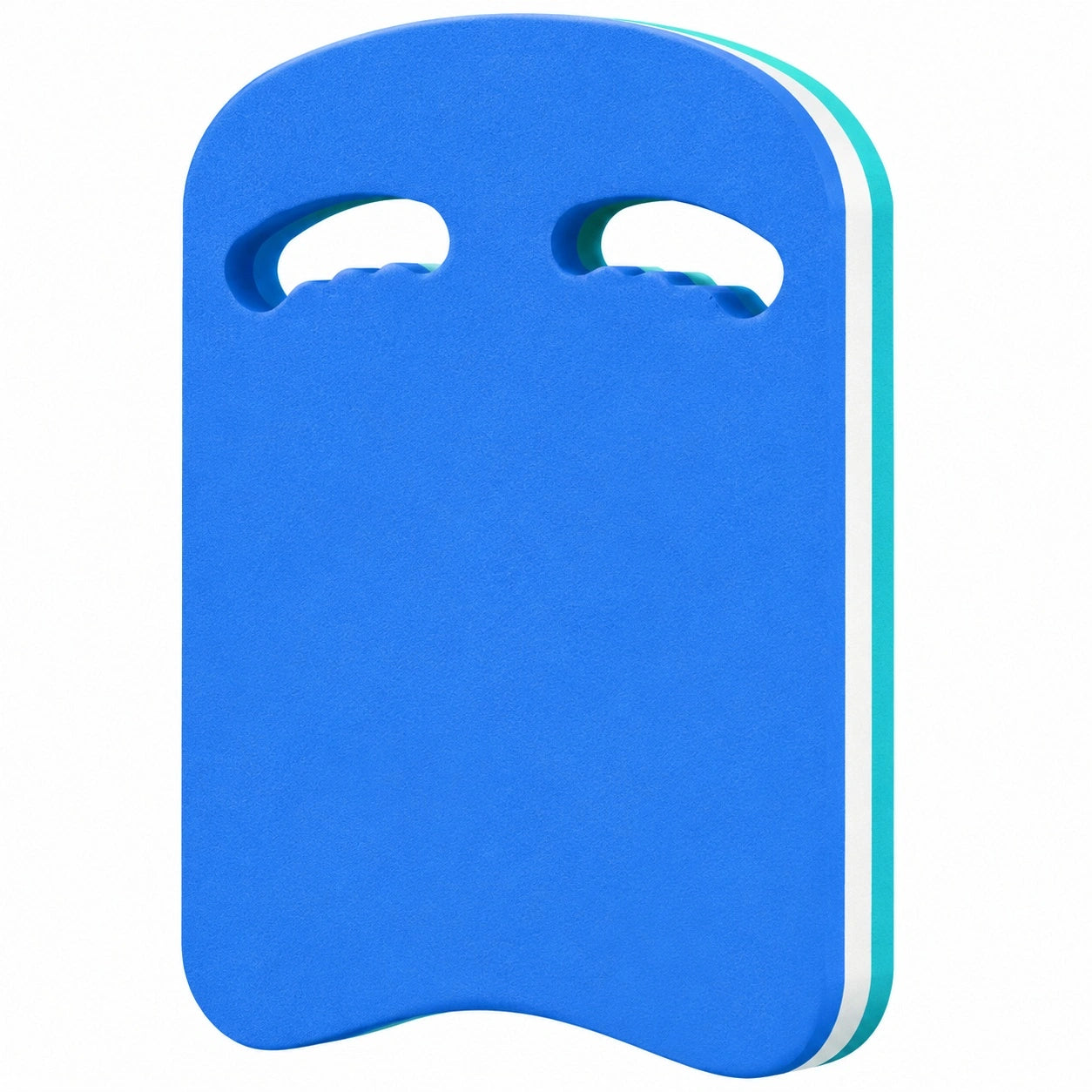 Kinderschwimmbrett mit Griffen Blau 42x27 cm