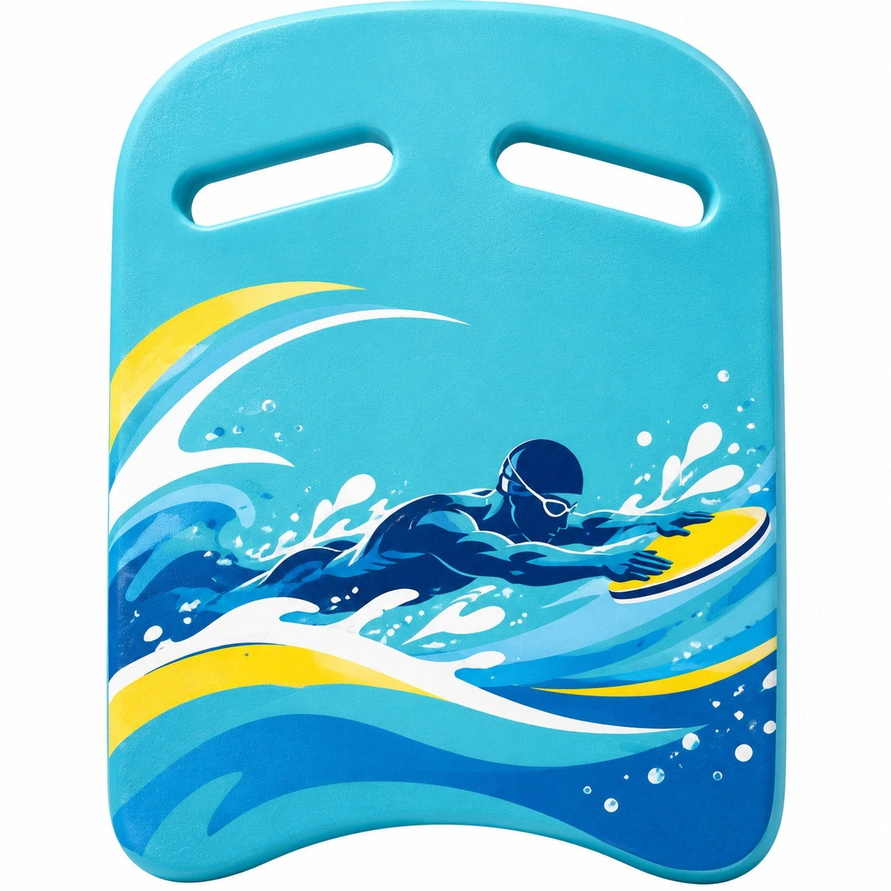Schwimm-Kickboard für Kinder mit Motiv, Blau