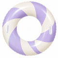 Aufblasbarer Schwimmring Lila/Weiß