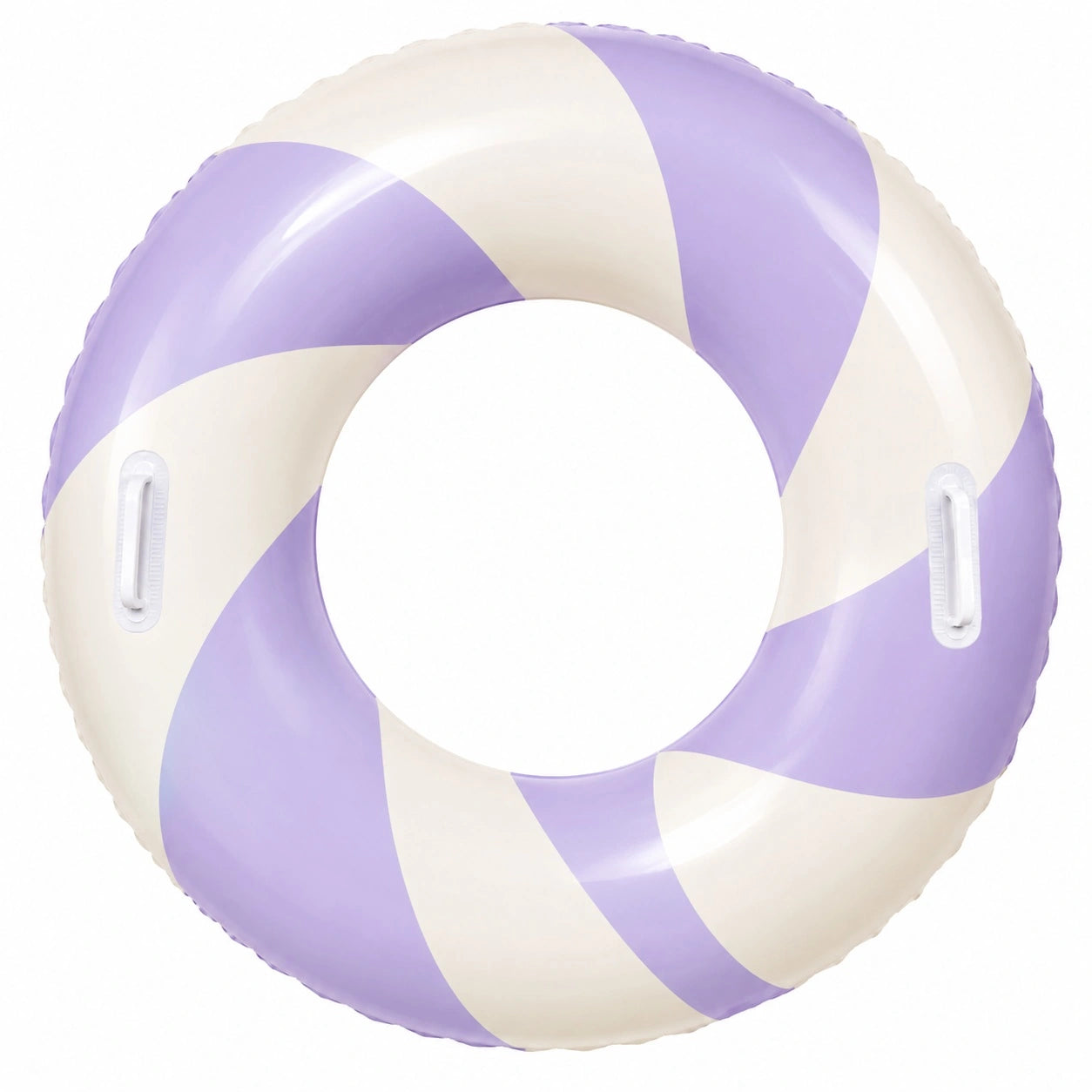 Aufblasbarer Schwimmring Lila/Weiß