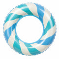 Blau-weißer Schwimmring - 90cm